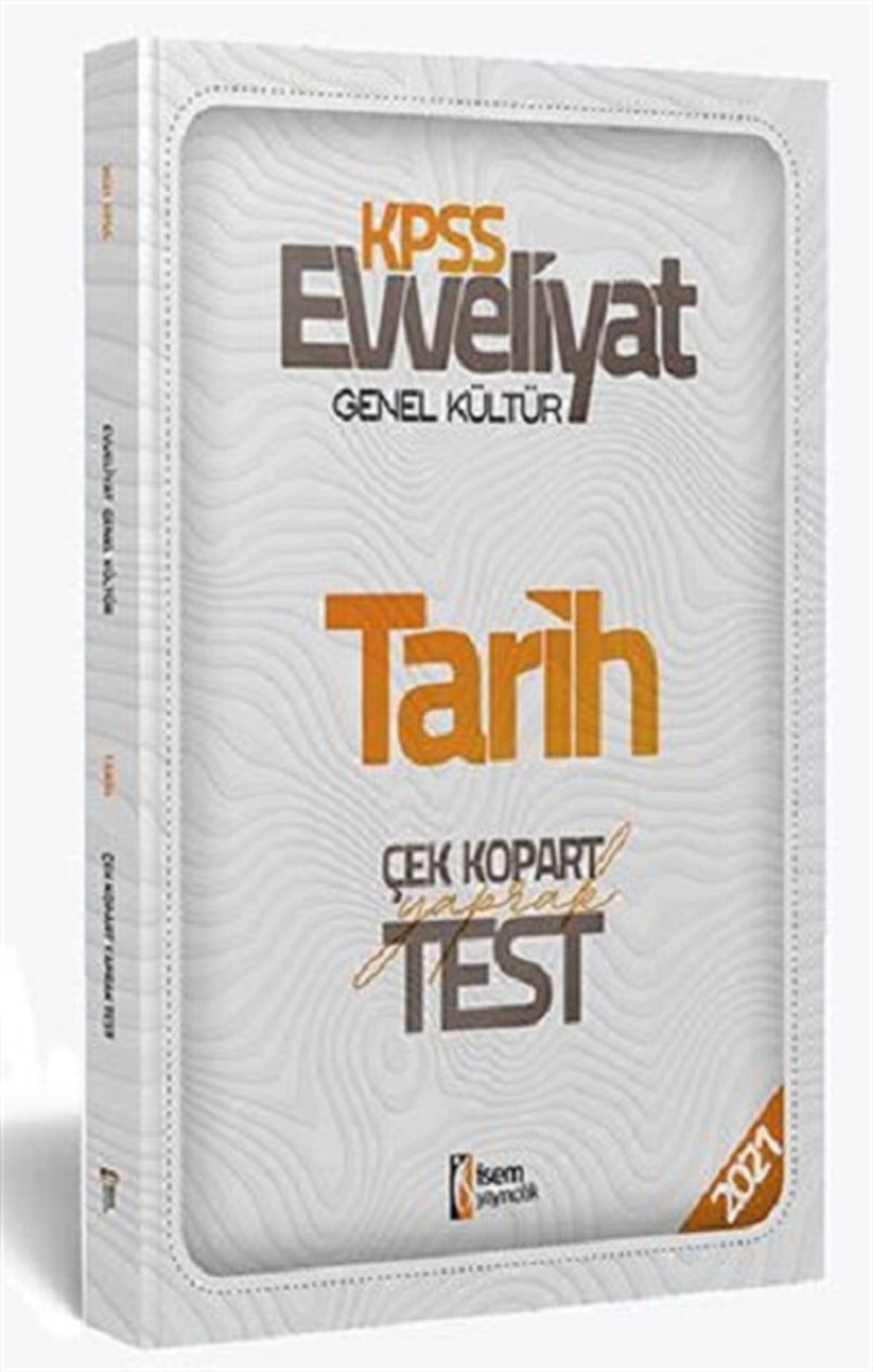 2021 Evveliyat KPSS Genel Kültür Tarih Çek Kopar Yaprak Test