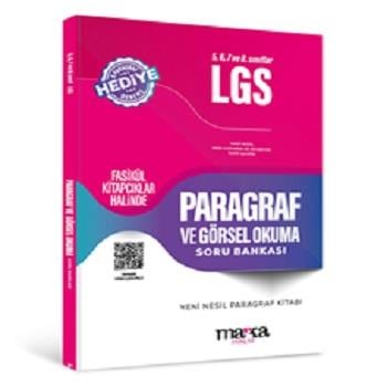 2024 5, 6, 7 ve 8. sınıflar için LGS Paragraf ve Görsel Okuma Soru Bankası (Ciltli)