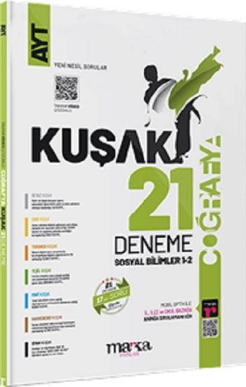 2024 AYT Coğrafya Kolaydan Zora 21 Kuşak Deneme Tamamı Video Çözümlü (Ciltli)