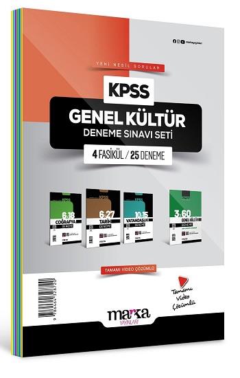 2024 KPSS Genel Kültür Deneme Sınavı Seti 4 Fasikül 25 Deneme