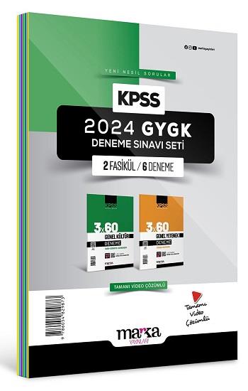 2024 KPSS Genel Yetenek Genel Kültür Deneme Sınavı Seti 2 Fasikül 6 Deneme