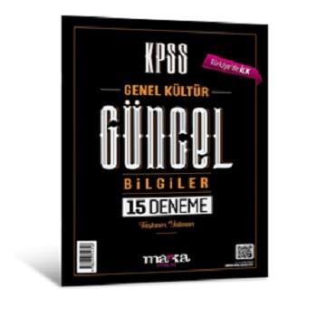 2024 KPSS Güncel Bilgiler 15 Deneme
