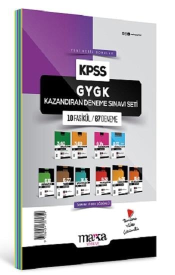 2024 KPSS GYGK Kazandıran Deneme Sınavı Seti 10 Fasikül 67 Deneme