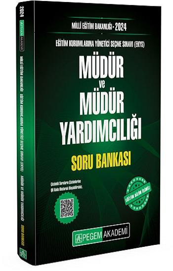 2024 Milli Eğitim Bakanlığı EKYS Müdür Ve Müdür Yardımcılığı Soru Bankası