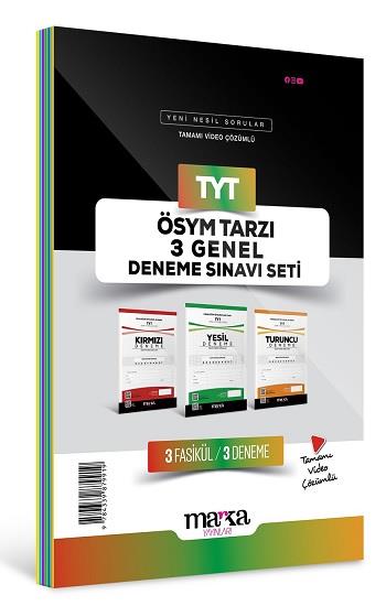 2024 TYT ÖSYM Tarzı 3 Genel Deneme Sınavı Seti Tamamı Video Çözümlü