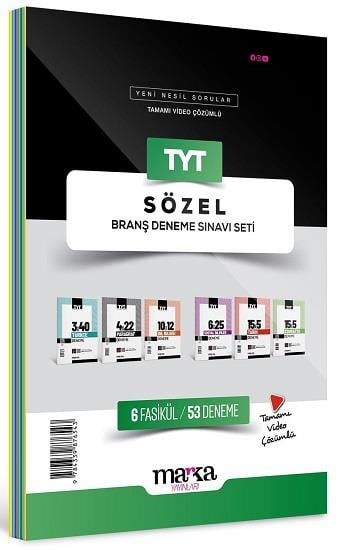 2024 TYT Sözel Branş Deneme Sınavı Seti 6 Fasikül 53 Deneme