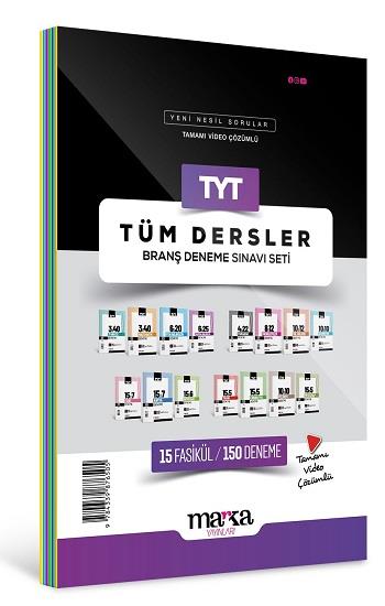 2024 TYT Tüm Dersler Branş Deneme Sınavı Seti 15 Fasikül 150 Deneme