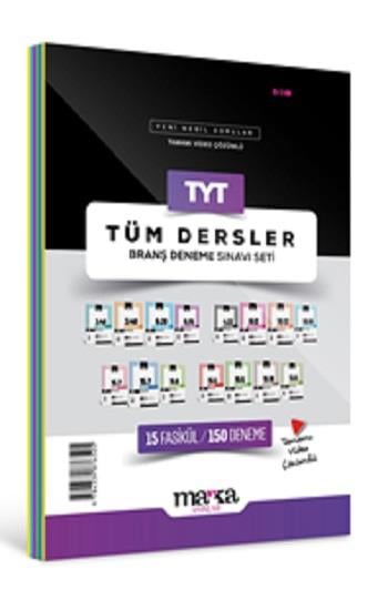 2024 TYT Tüm Dersler Branş Deneme Sınavı Seti 15 Fasikül 150 Deneme