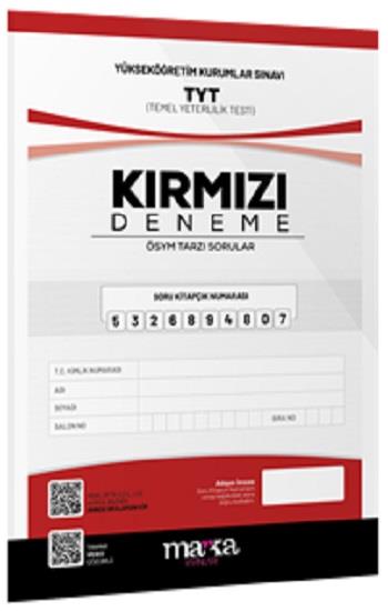 2024 TYT Yeni Nesil Kırmızı Deneme Tamamı Video Çözümlü