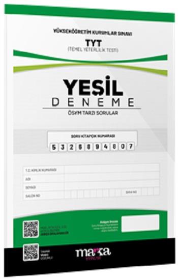 2024 TYT Yeni Nesil Yeşil Deneme Tamamı Video Çözümlü