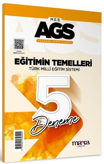 2025 MEB AGS Eğitimin Temelleri Türk Milli Eğitim Sistemi 5 Deneme Tamamı Video Çözümlü