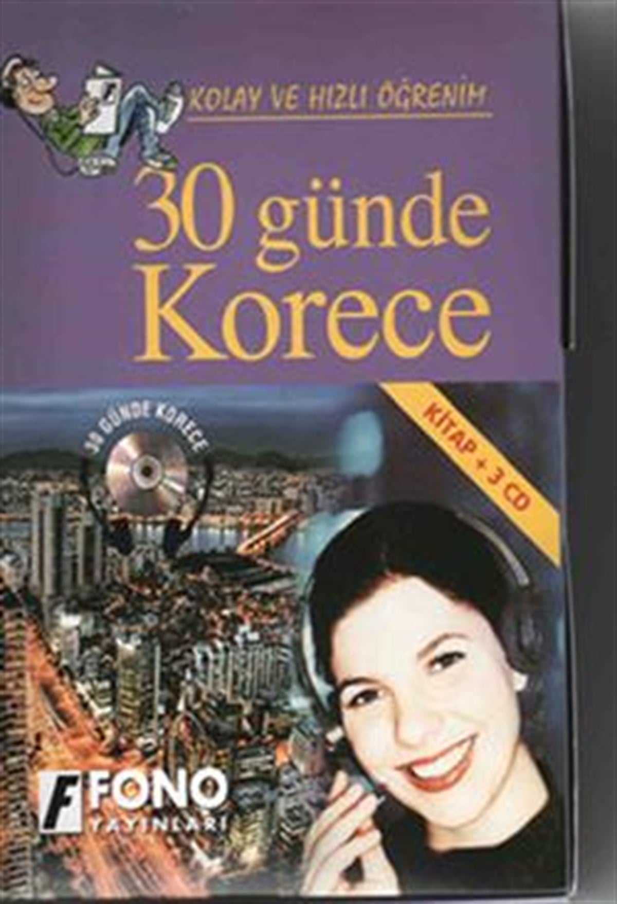 30 Günde Korece (kitap + 3 CD)