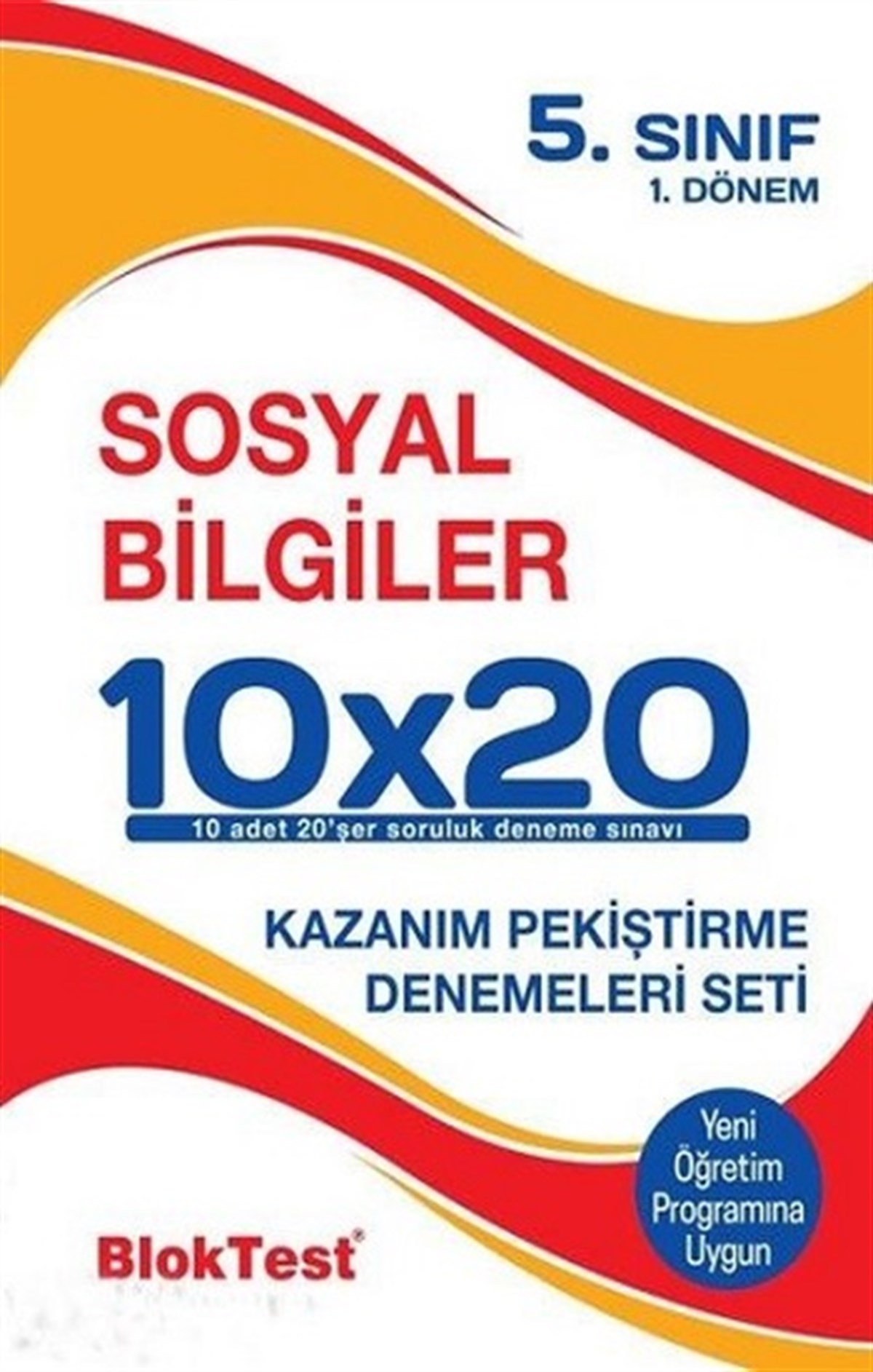 5.Sınıf Bloktest 1.Dönem Sosyal Bilgiler 10x20 Kazanım Pekiştirme Denemeleri Seti