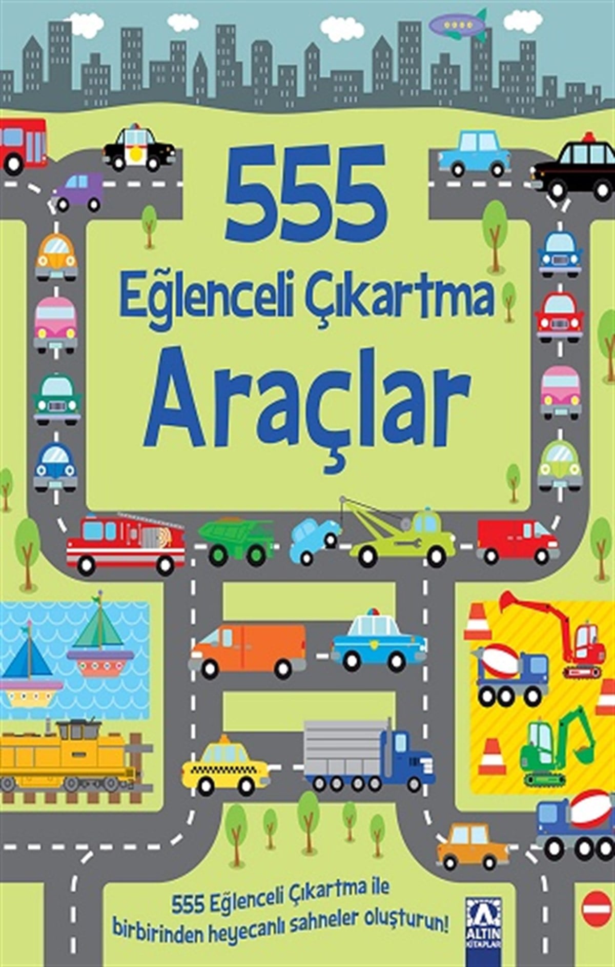 555 Eğlenceli Çıkartma - Araçlar