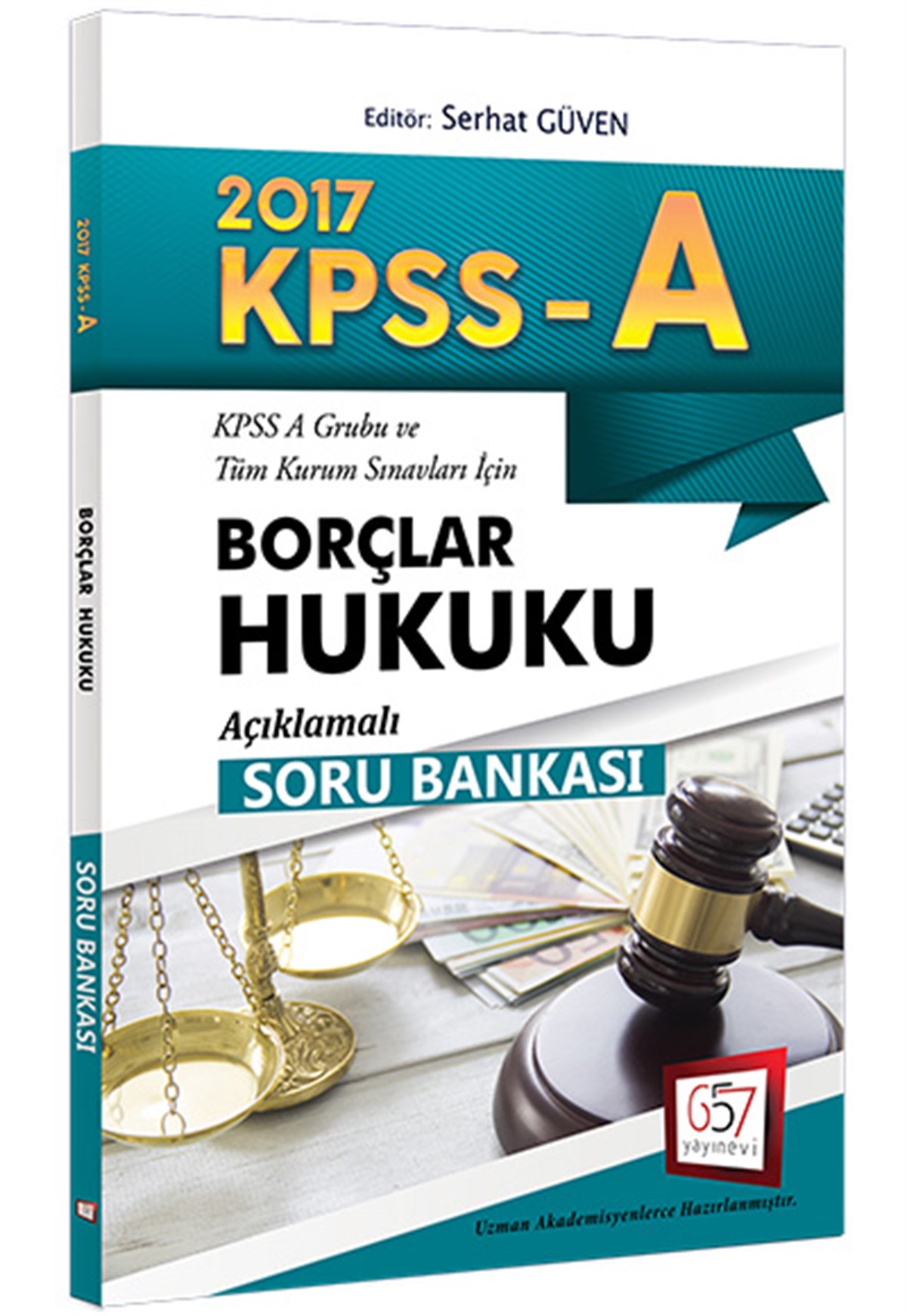 657 Yayınları 2017 KPSS A Grubu Borçlar Hukuku Açıklamalı Soru Bankası