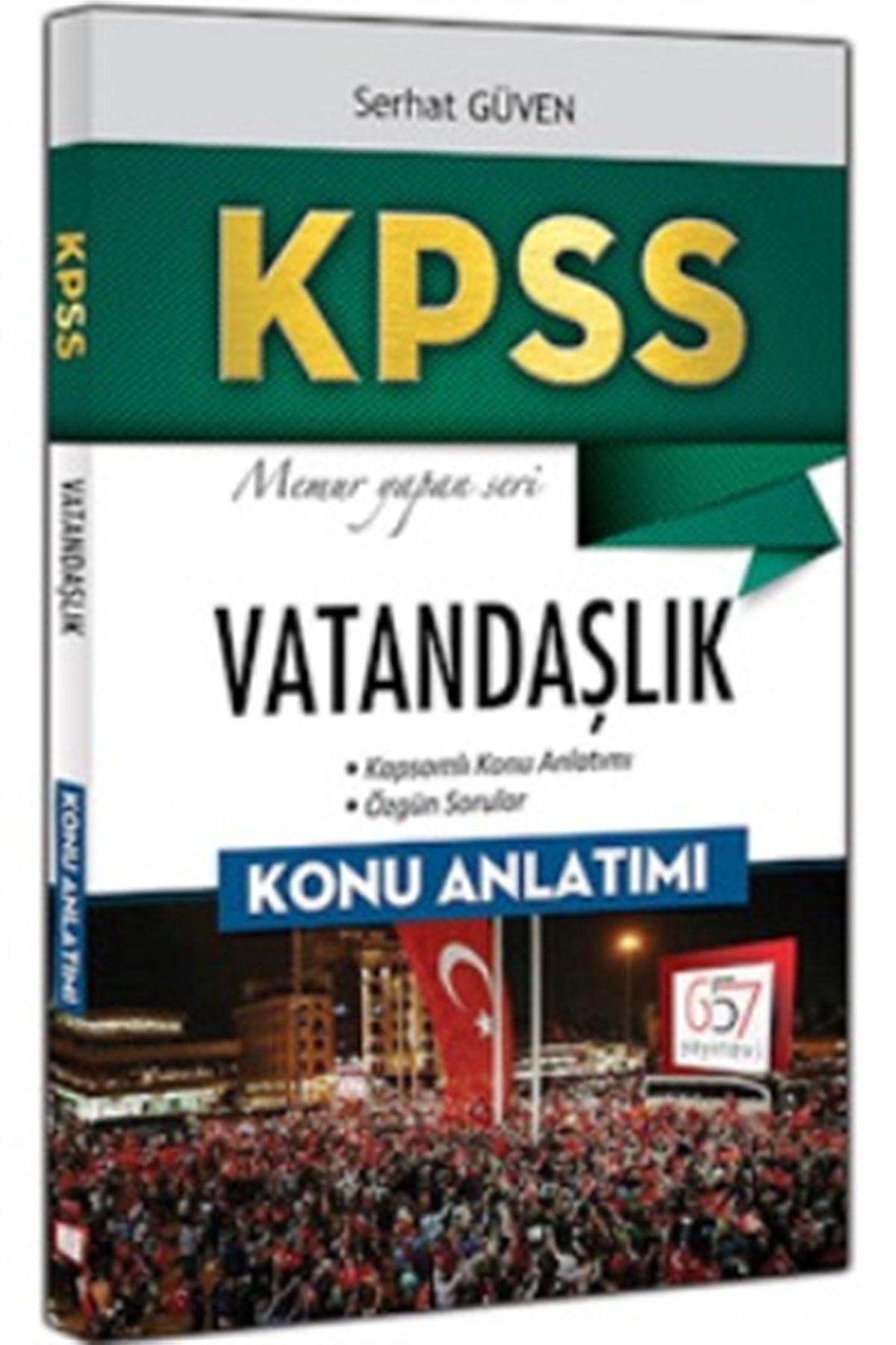 657 Yayınları KPSS Vatandaşlık Memur Yapan Serisi Kapsamlı Konu Anlatımlı Özgün Sorular 2017