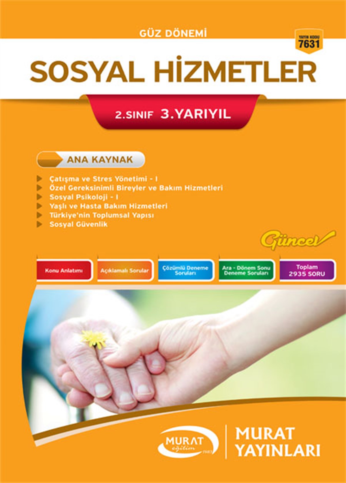 7631 - Sosyal Hizmetler 2. Sınıf 3. Yarıyıl