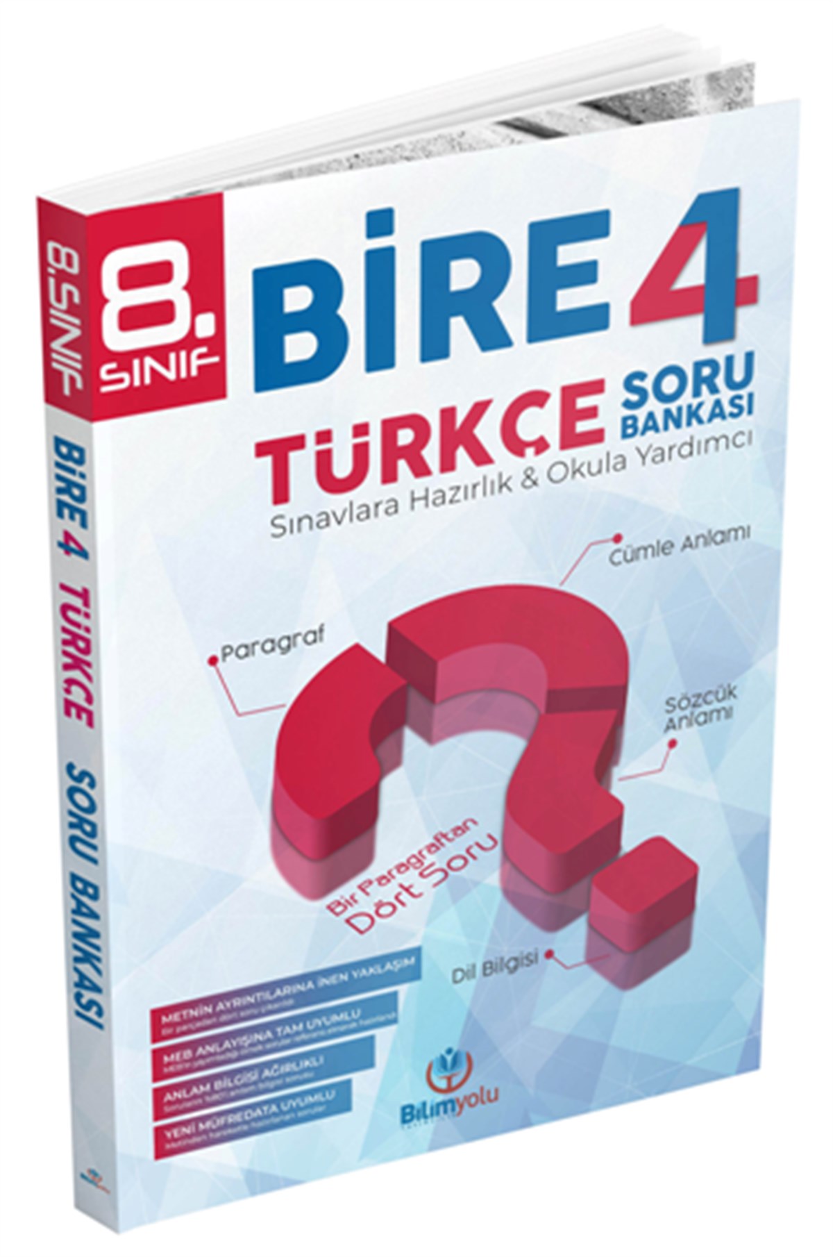 8. Sınıf Bire 4 Türkçe Soru Bankası