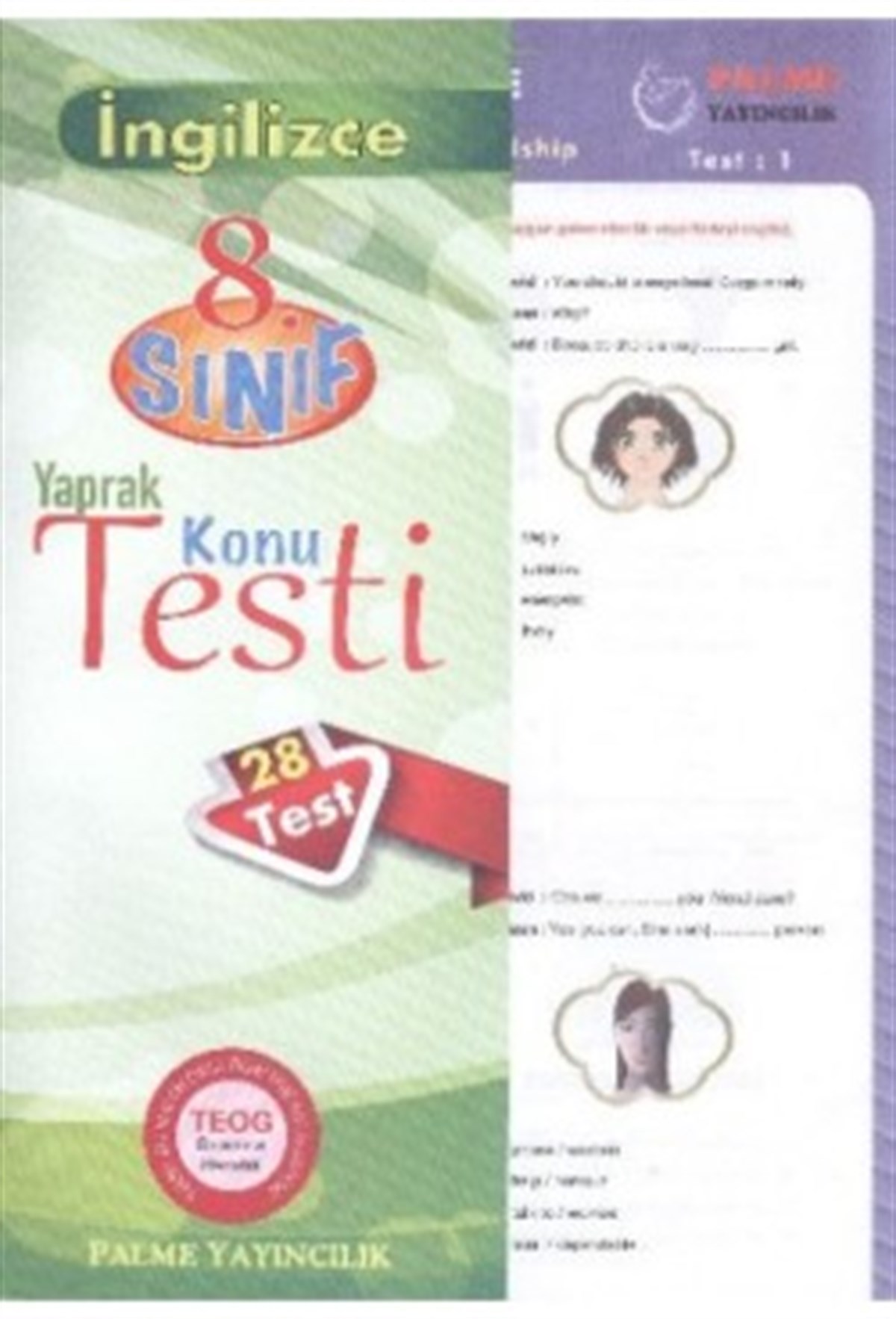8. Sınıf İngilizce Yaprak Konu Testi