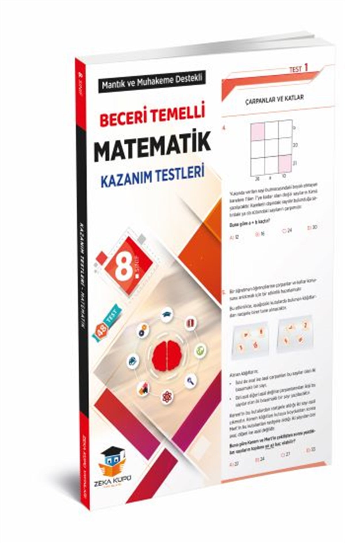 8.Sınıf Beceri Temelli Matematik Kazanım Testleri