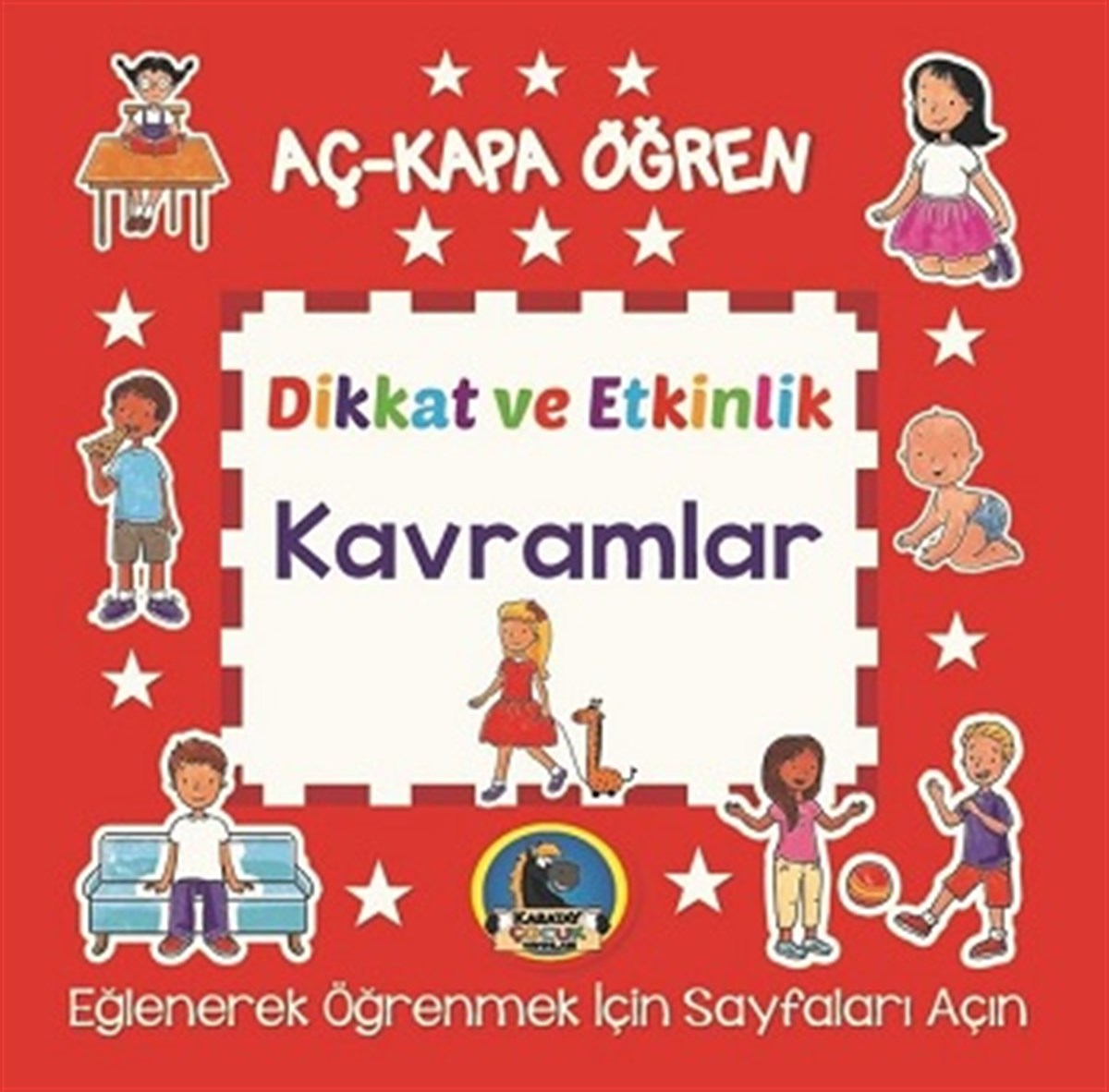 Aç Kapa Öğren Seti (8 Kitap Takım)