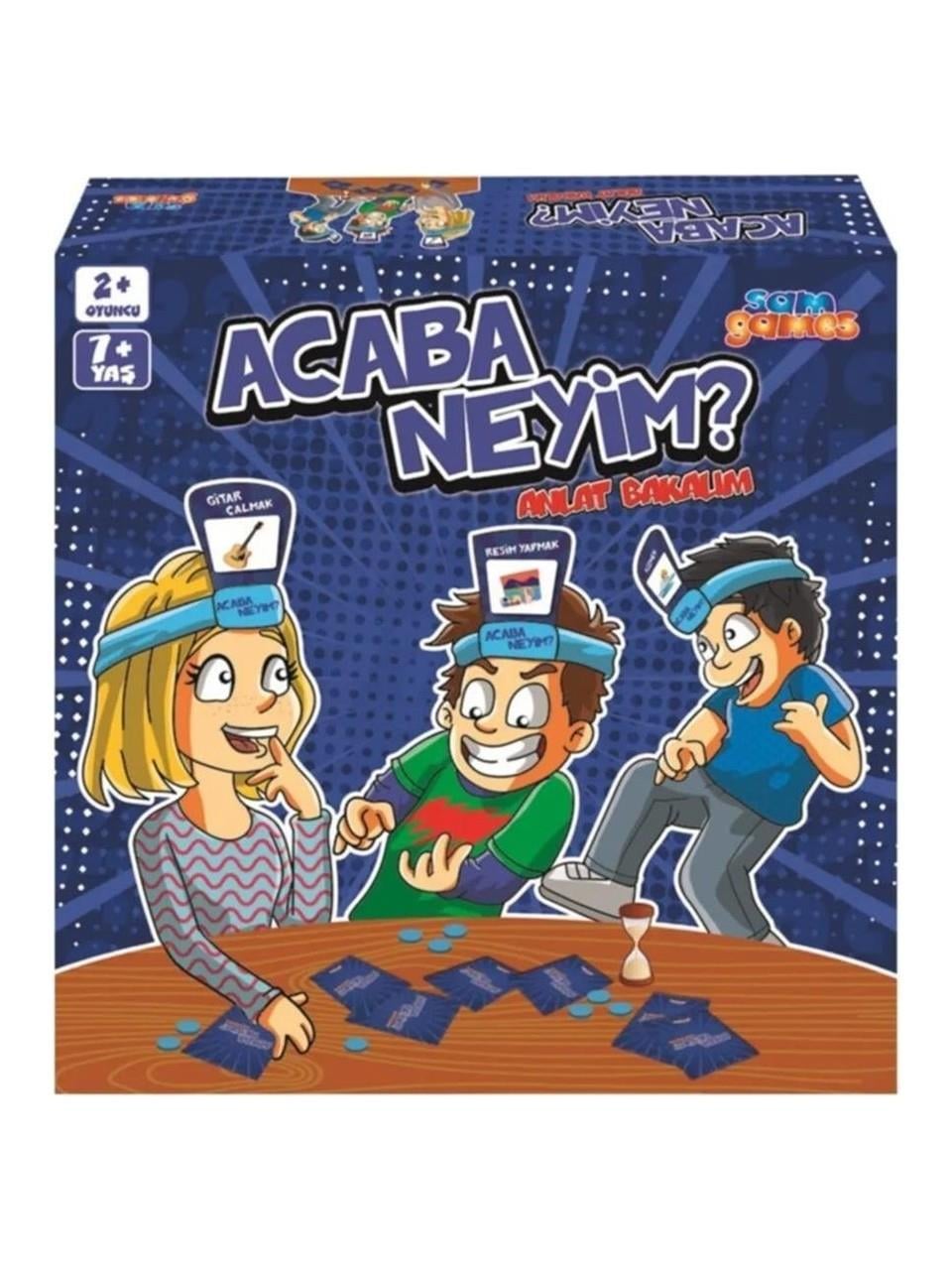Acaba Neyim? Anlat Bakalım Kutu Oyunu , Kolektif , Sam Games , 8698754290048 ,