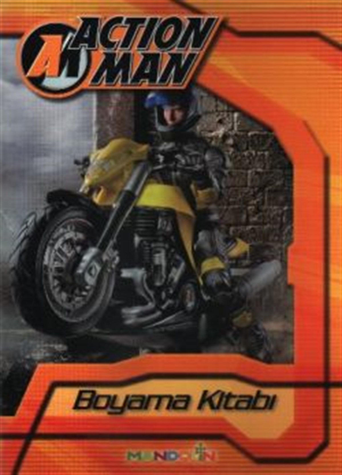 Action Man (Sarı) Boyama Kitabı