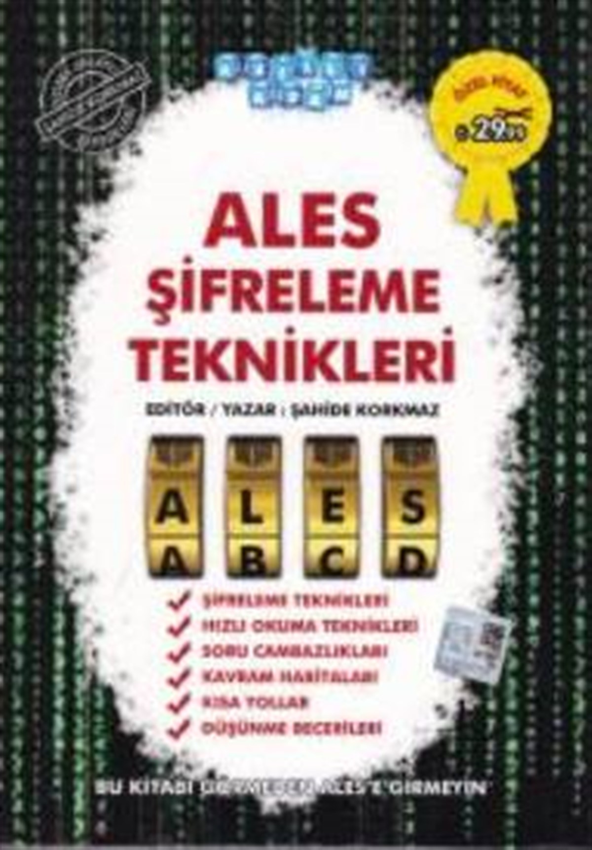 Akıllı Adam ALES Şifreleme Teknikleri