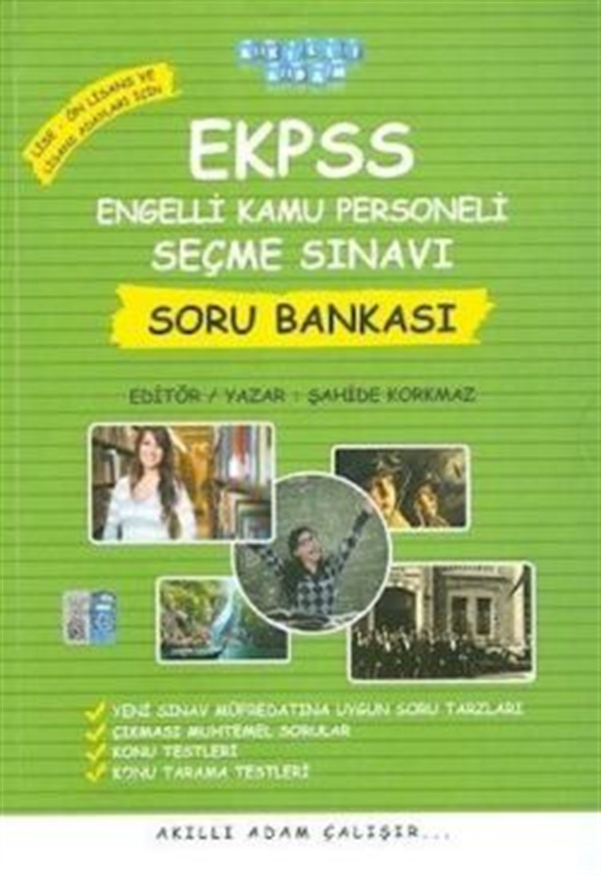 Akıllı Adam EKPSS Engelli Kamu Personeli Seçme Sınavı Soru Bankası