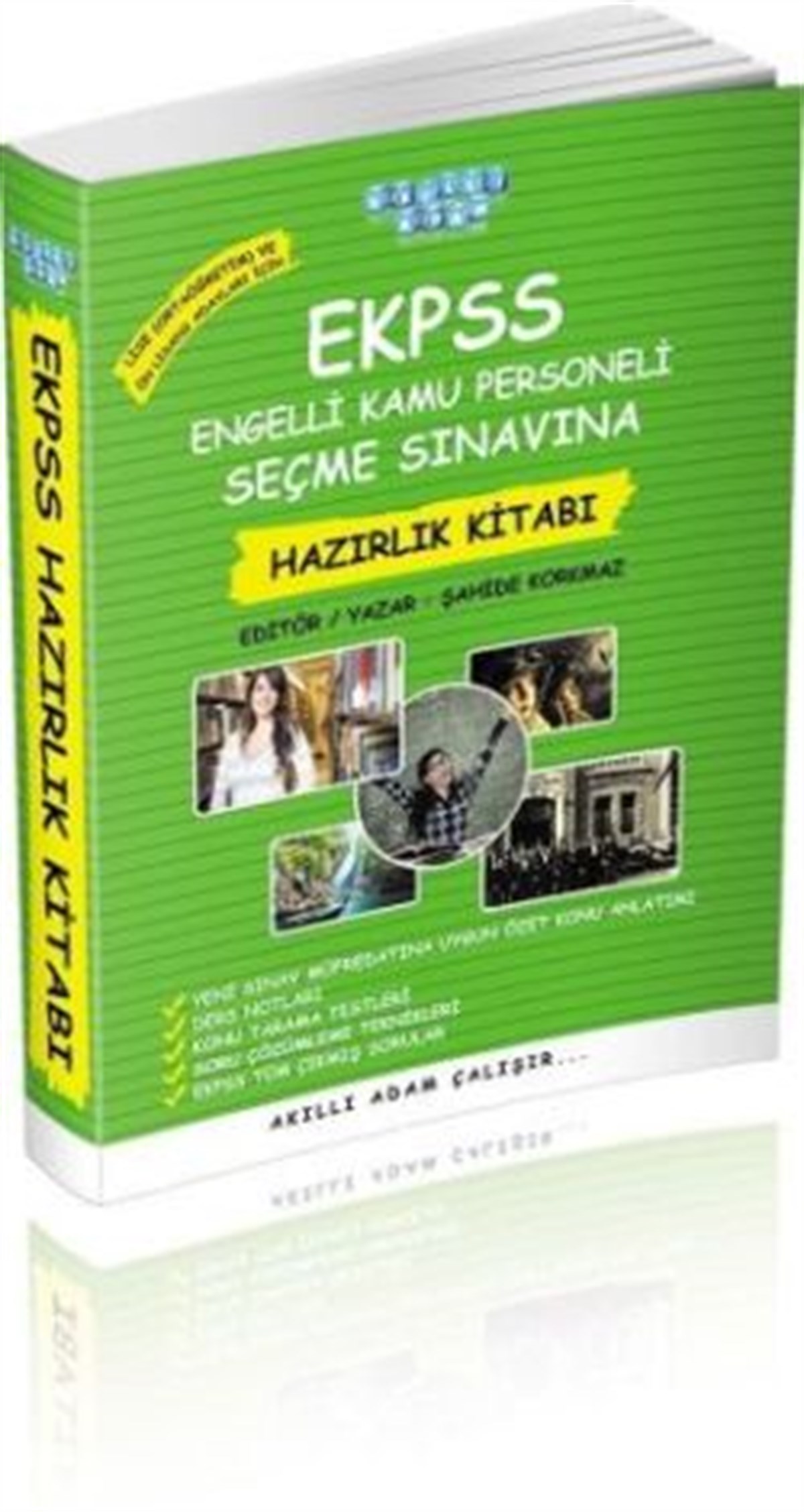 Akıllı Adam EKPSS Engelli Kamu Personeli Seçme Sınavı Hazırlık Kitabı