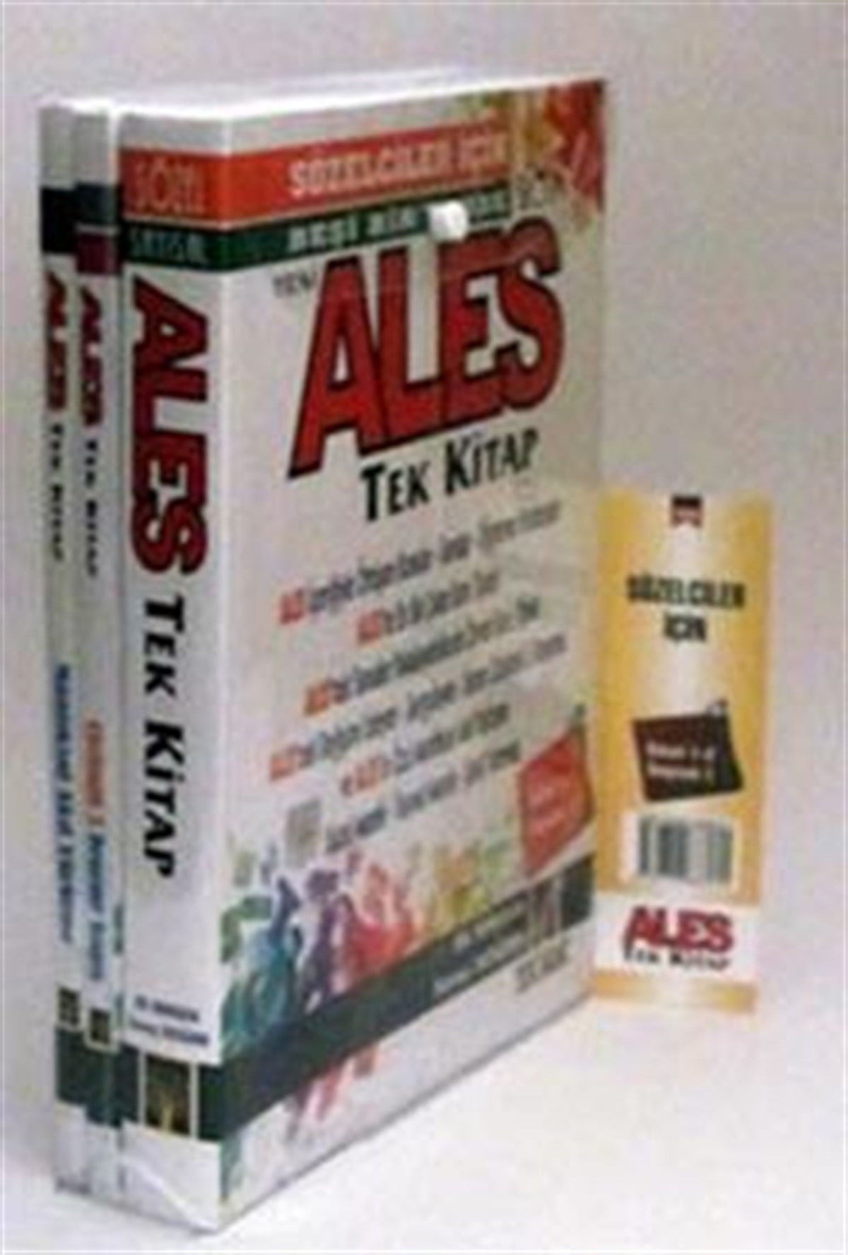Ales Tek Kitap - Sözelciler İçin (3 Kitap Takım)