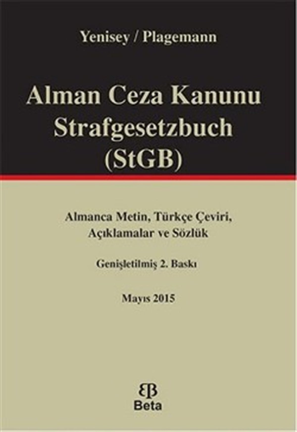 Alman Ceza Kanunu - Strafgesetzbuch (StGB)