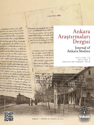 Ankara Araştırmaları Dergisi Cilt 13 Sayı 2 Aralık 2025