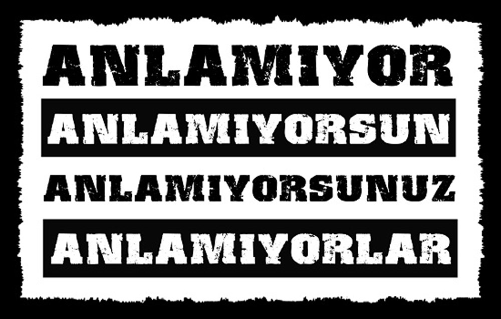 ANLAMIYOR - POSTER