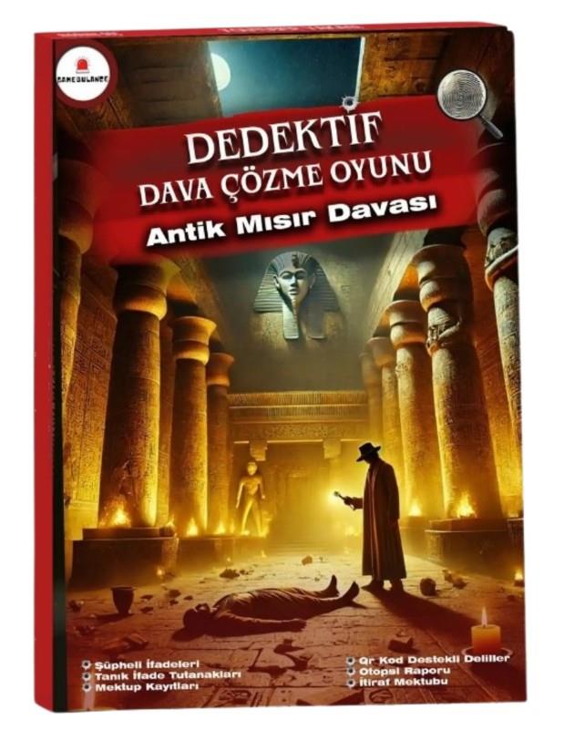 Antik Mısır Davası Dedektif Oyunu | Dedektiflik Oyunu,Gizemli Davalar,Dava Çözme Oyunu , Kolektif , Gamebulance , 2417219826631 ,