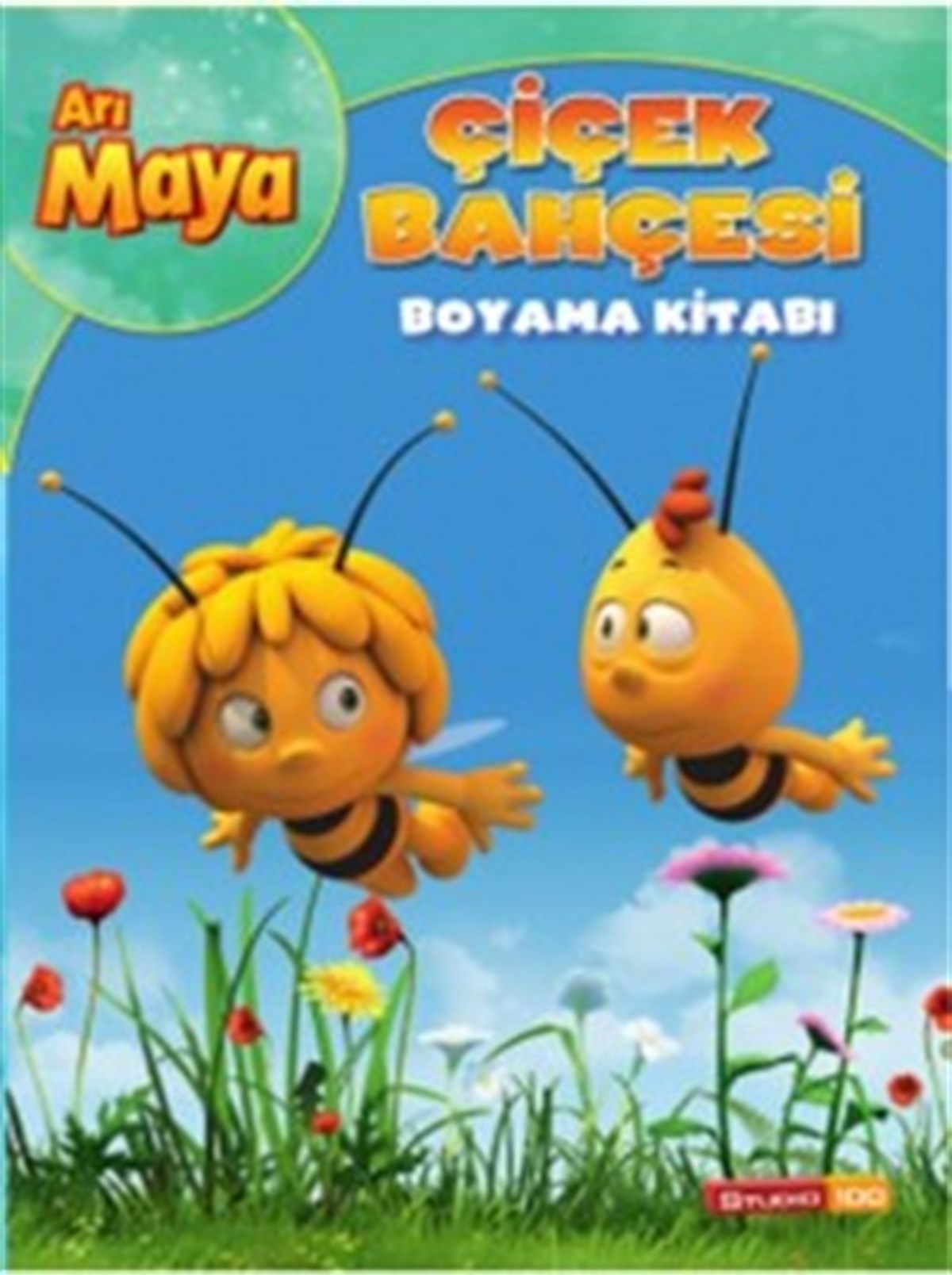 Arı Maya : Çiçek Bahçesi Boyama Kitabı