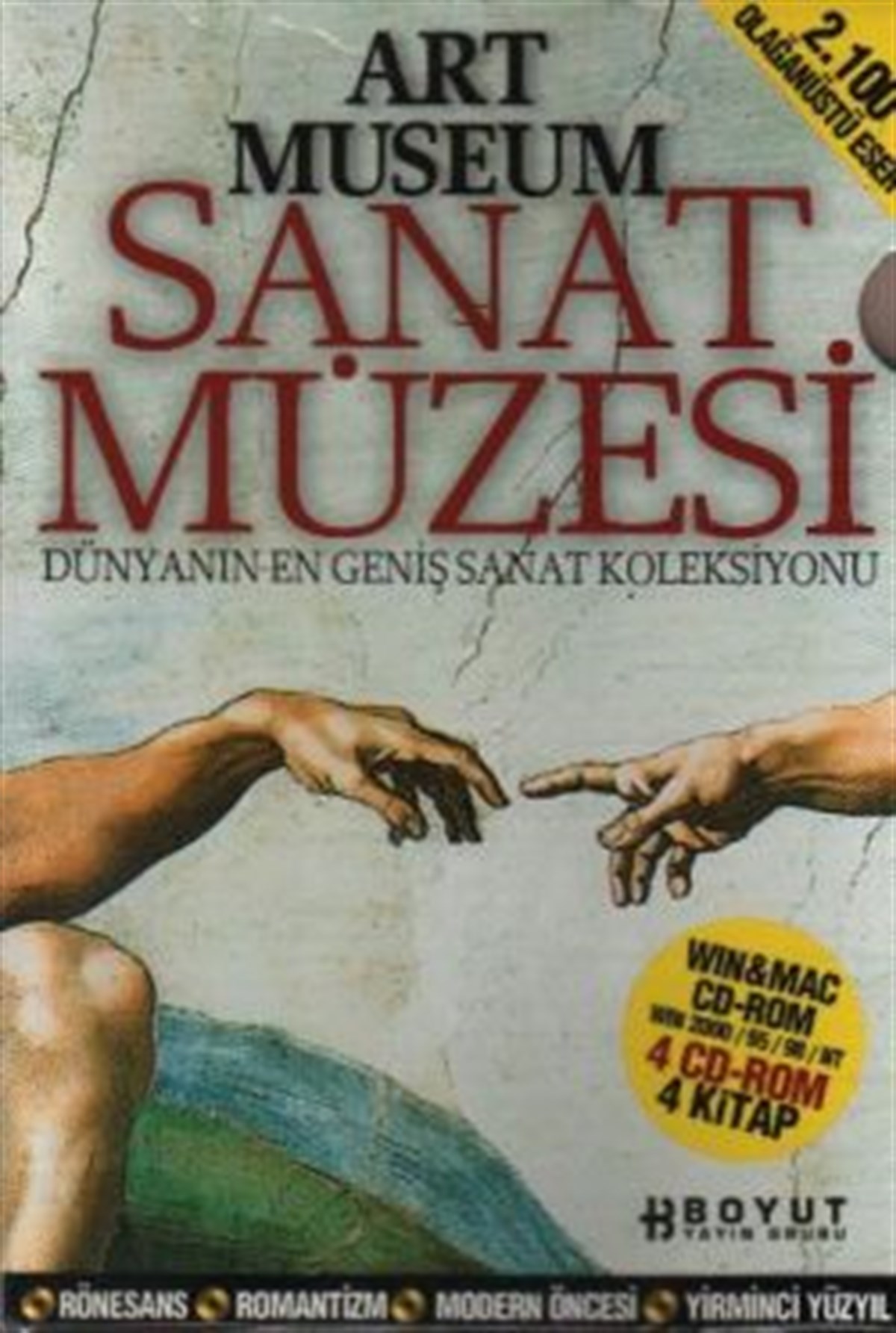 Art Museum Sanat Müzesi Seti (4 Kitap Takım + 4 CD ROM)