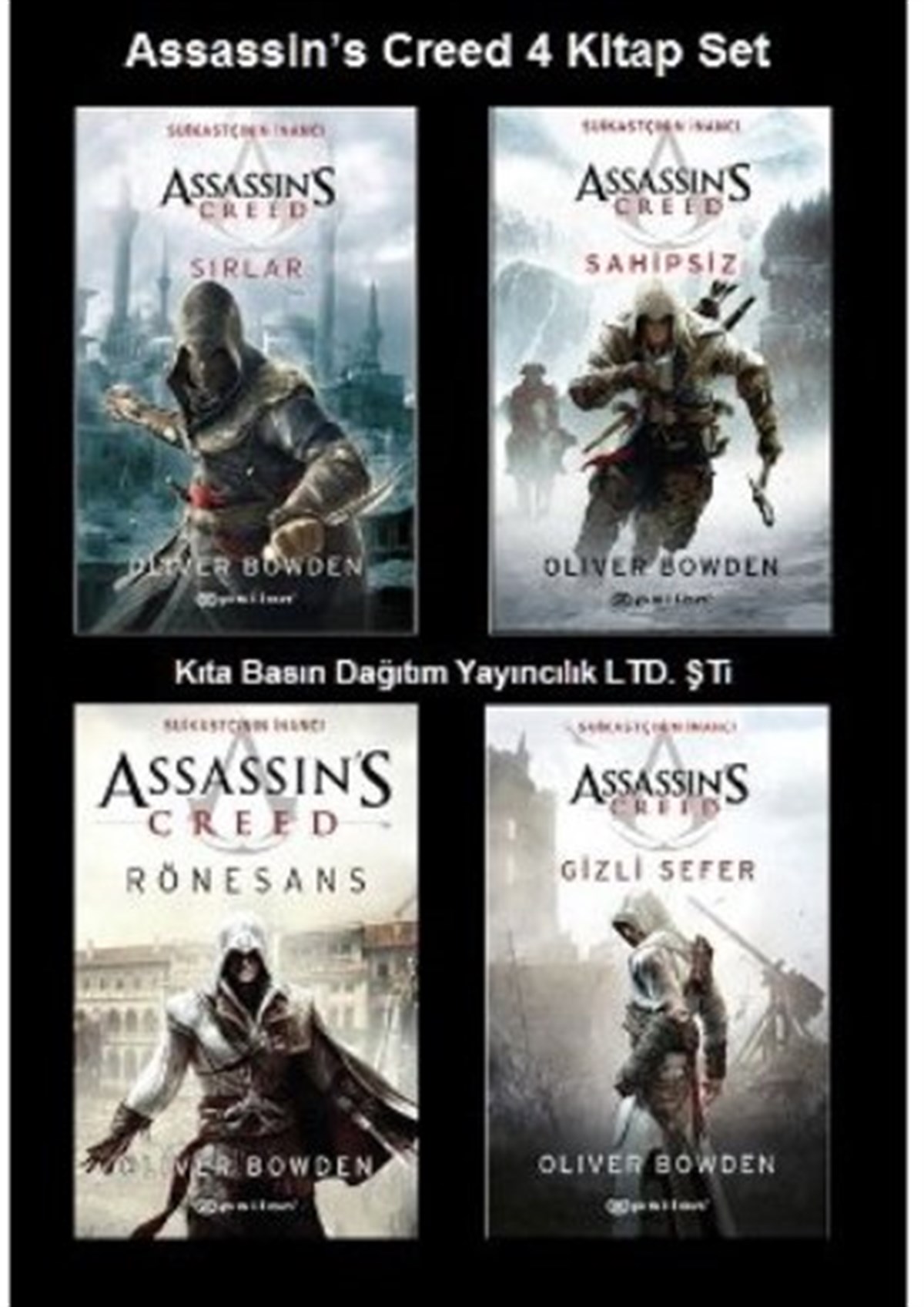 Assassin's Creed 4 Kitap Set