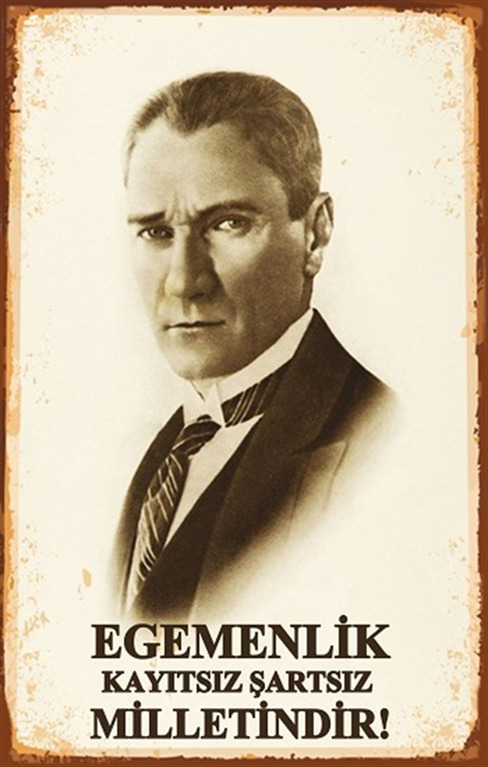 ATATÜRK EGEMENLİK -POSTER