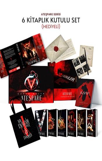 Ateşpare Serisi – 6 Kitaplık Hediyeli Set (Ciltli)
