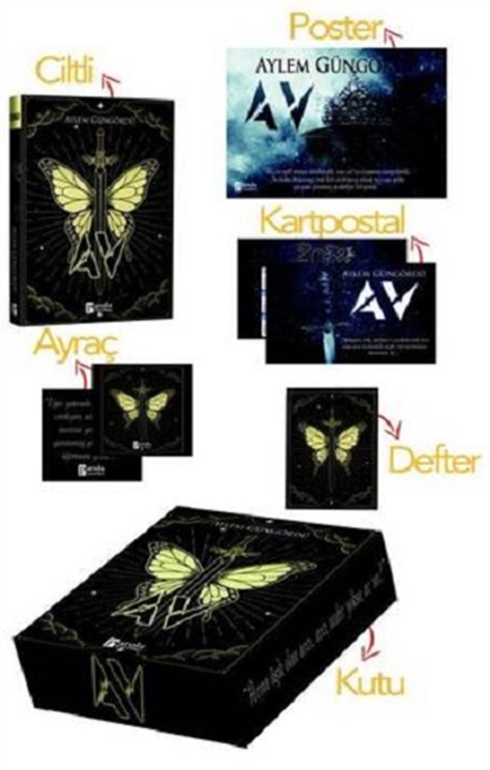 Av - Kutulu Özel Set (Ciltli)