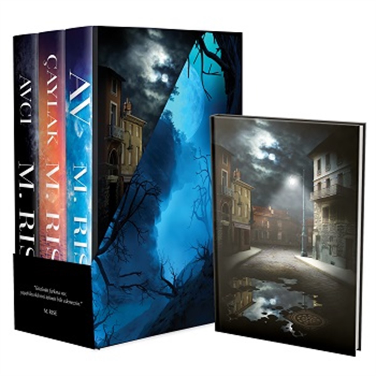 Av Serisi Kutulu Seti ( 3 Kitap Takım, Ciltli )