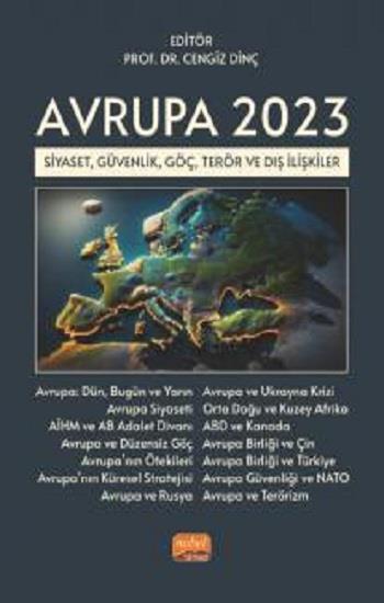Avrupa 2023 - Siyaset, Güvenlik, Göç, Terör ve Dış İlişkiler