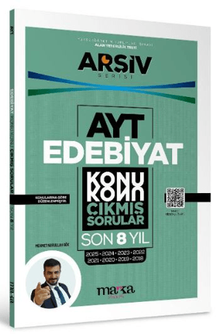 AYT Edebiyat Çıkmış Sorular Konu Konu Son 8 Yıl Tıpkı Basım Arşiv Serisi Çözümlü