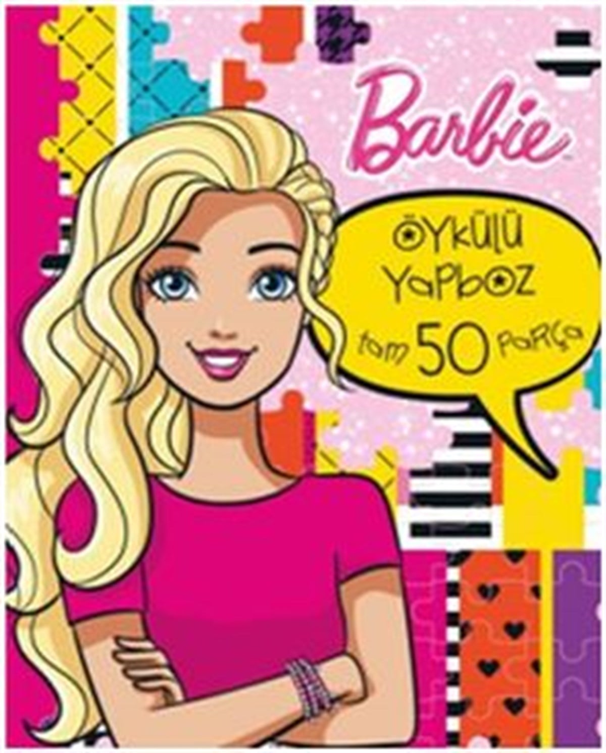 Barbie Öykülü Yapboz Kitabı