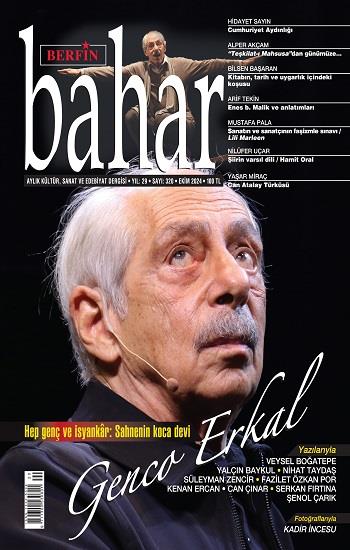 Berfin Bahar  Aylık Kültür Sanat ve Edebiyat Dergisi Ekim 2024 – 320. Sayı