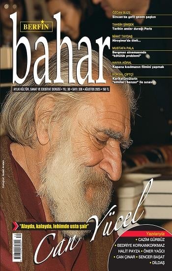 Berfin Bahar  Aylık Kültür Sanat ve Edebiyat Dergisi sayı:330