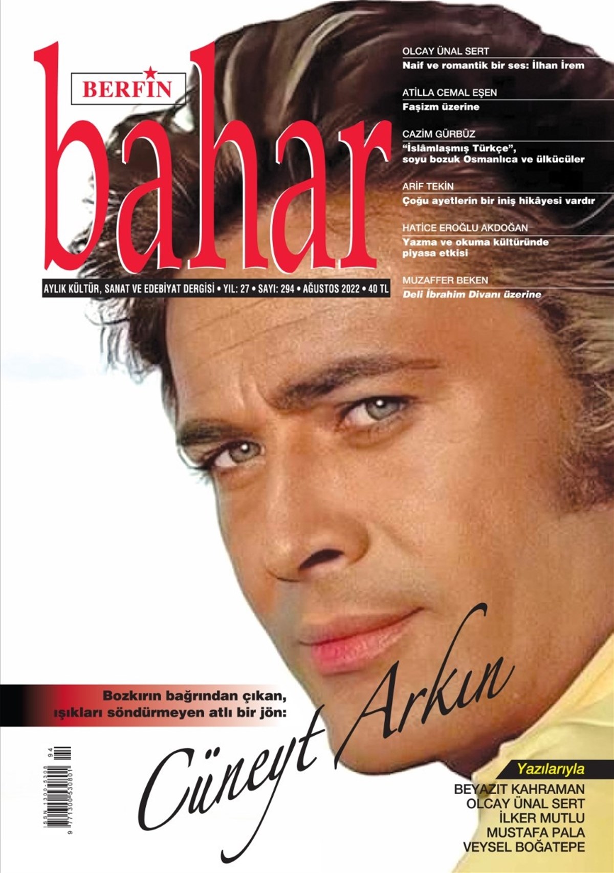 Berfin Bahar Ağustos -2022 – 294. Sayı