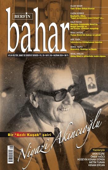 Berfin Bahar Aylık Kültür Sanat ve Edebiyat Dergisi 316. Sayı