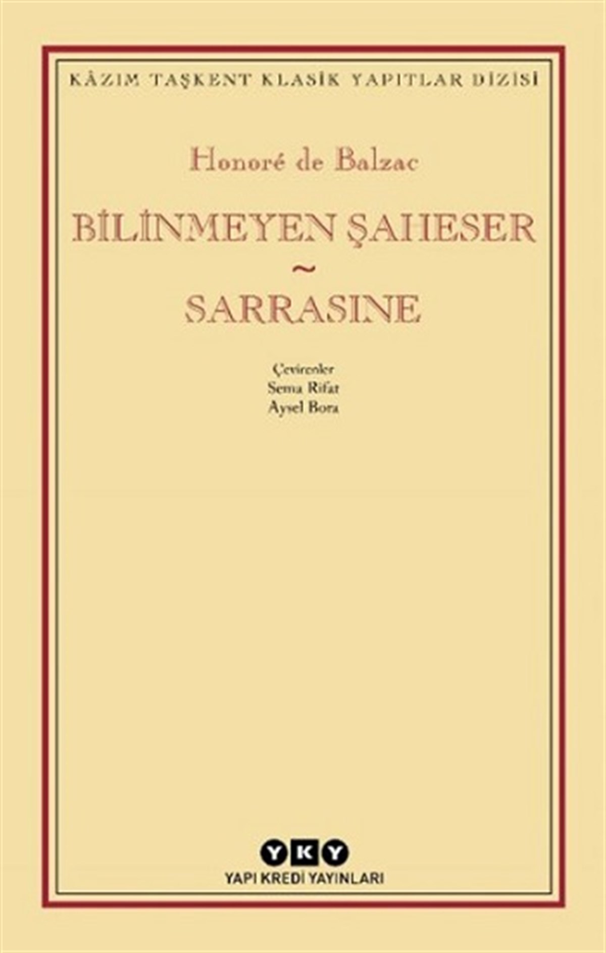 Bilinmeyen Şaheser - Sarrasine